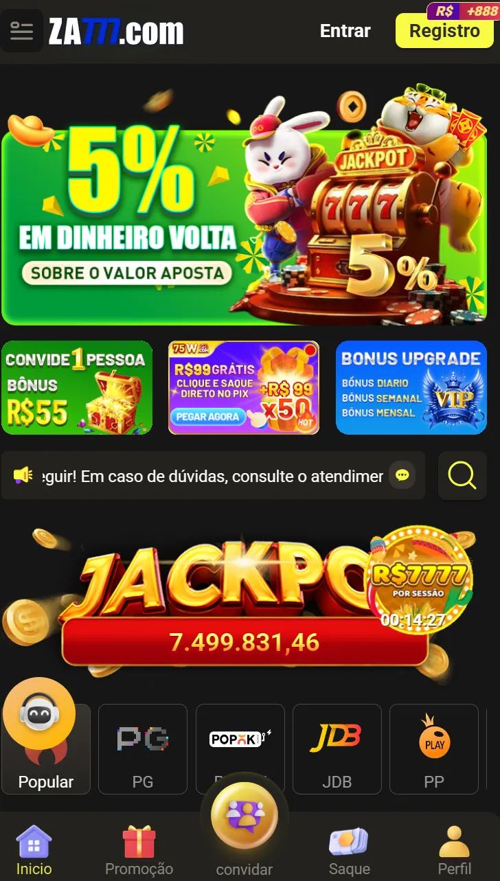 za777 Conheça cassino mobile no Brasil Aposte Confiável